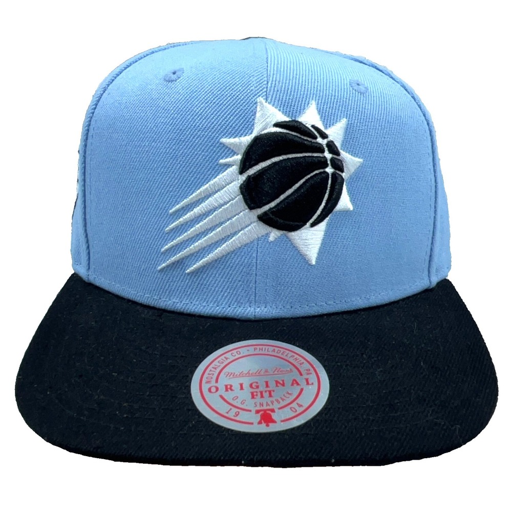 Phenix Suns Hat Cap Snap Back Blue Black High Dome Adjustable 75th Retro NBA